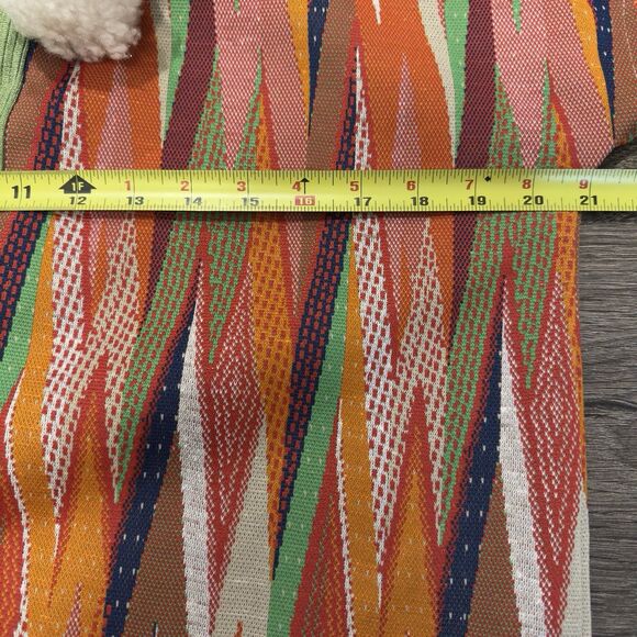 VTG Handmade Children's Youth Clown Costume Collar Kid Circus 1970s Patchwork - Picture 6 of 12